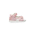 Sandali primi passi rosa con fiorellini effetto glitterato Le Scarpe di Alice, Scarpe Bambini, SKU k281000082, Immagine 0